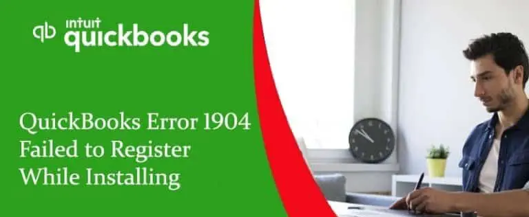 QuickBooks Error Code 1904 Troubleshooting
